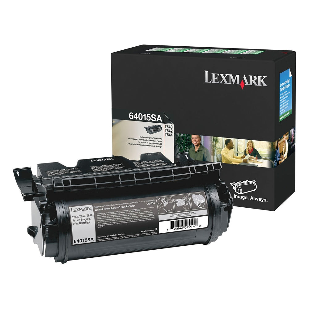 Lexmark 64015SA Black Return Program Toner Cartridge