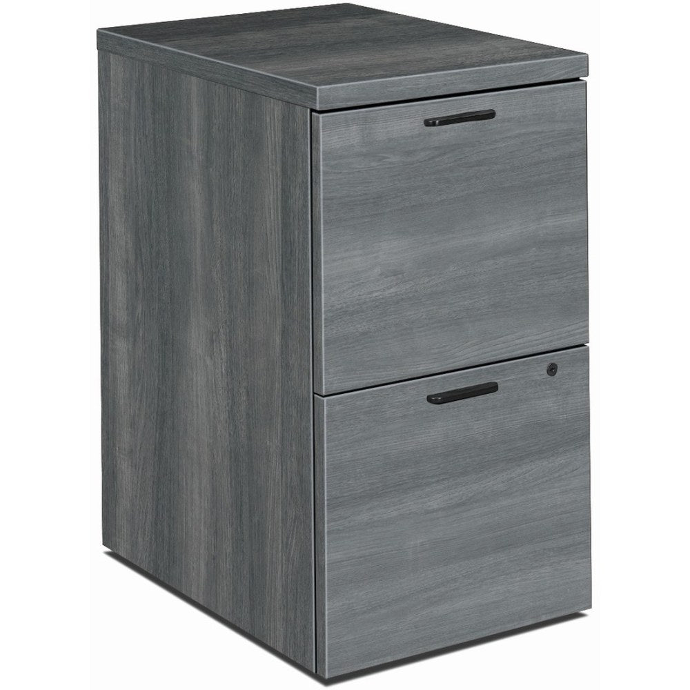 HON 10500 28inD 2-Drawer Mobile File Cabinet, Gray