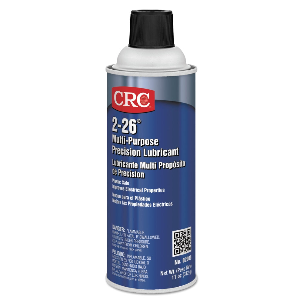 CRC 2-26 Multi-Purpose Precision Lubricants, 16 Oz Aerosol Can, Pack Of 12 Cans