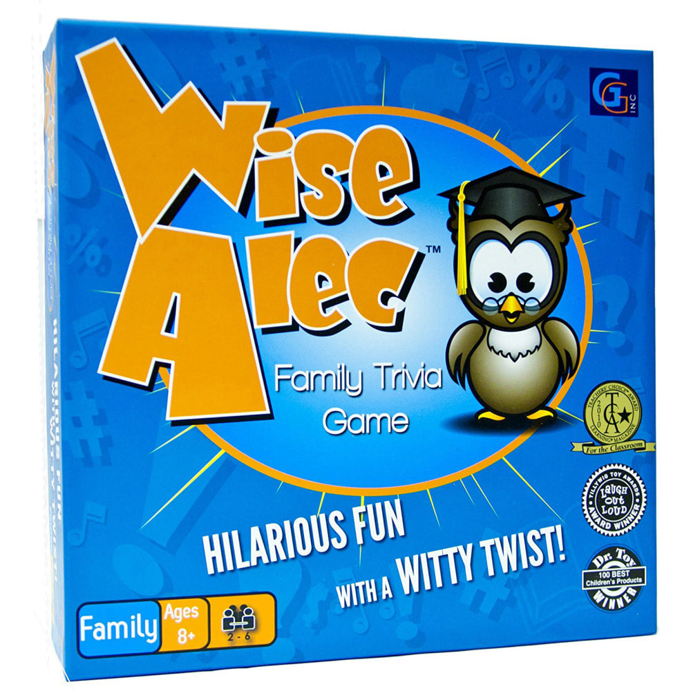 Griddly Games Wise Alec Family Trivia Game