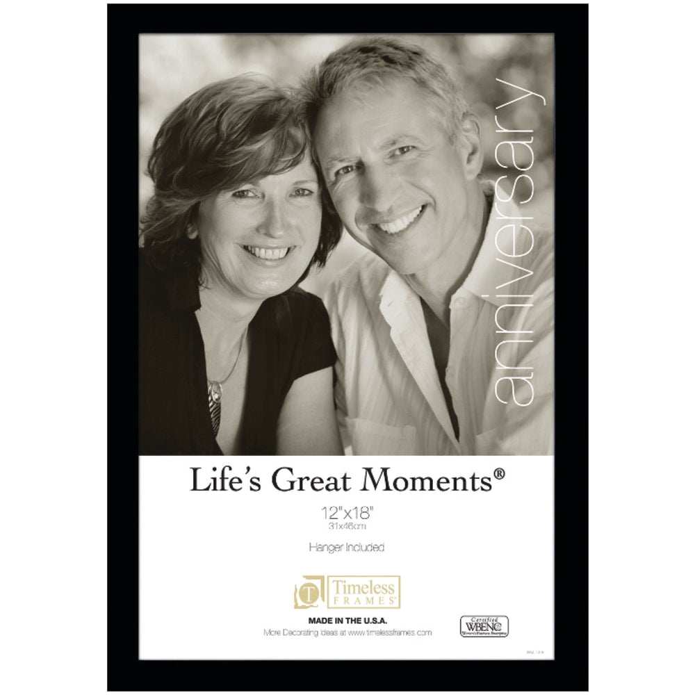 Timeless Frames Lifes Great Moments Frame, 12in x 18in, Black