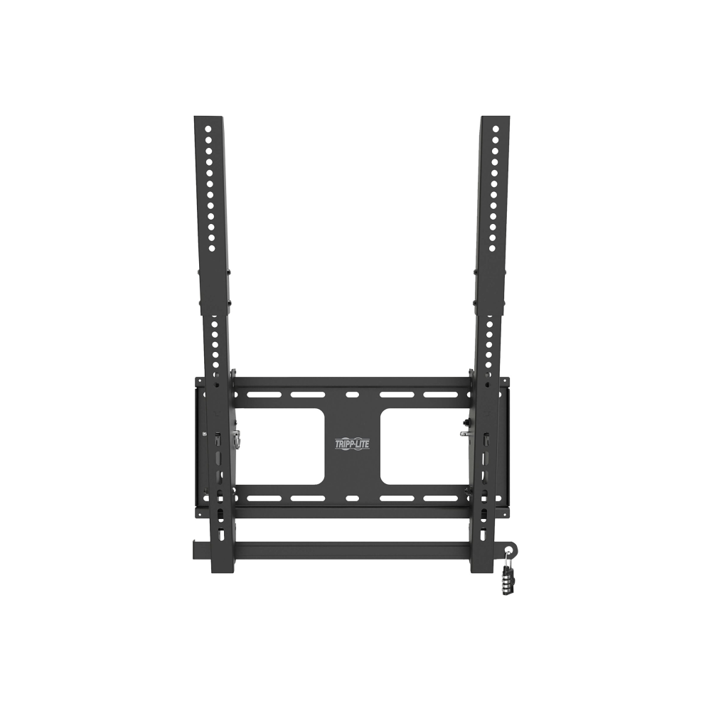 Eaton Tripp Lite Series Heavy-Duty Tilt Security Display TV Wall Mount for 45-55in TVs & Monitors - Flat Screen, Portrait Mode - Bracket - for TV / monitor - lockable - steel - black - screen size: 45in-55in - wall-mountable