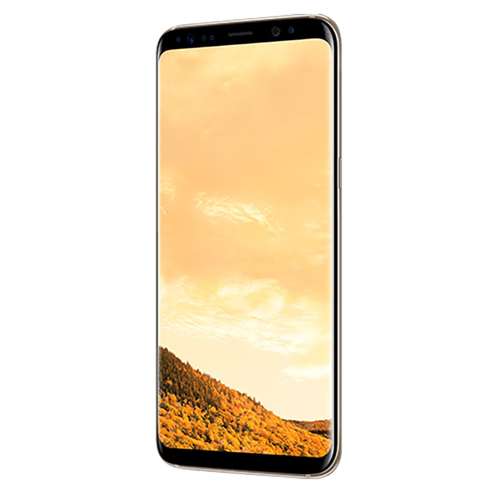 Samsung Galaxy S8 G950F Cell Phone, Maple Gold, PSN100987