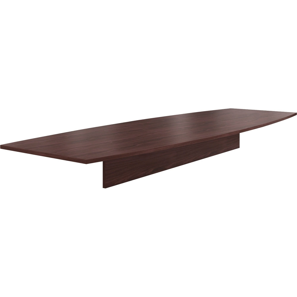 HON Preside Boat-Shaped Conference Table Top, 144inW, Mahogany