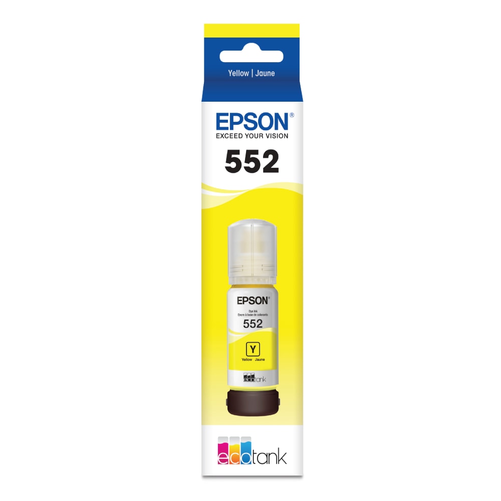 Epson 552 Claria ET Premium Yellow High-Yield Ink Bottle, T552420-S