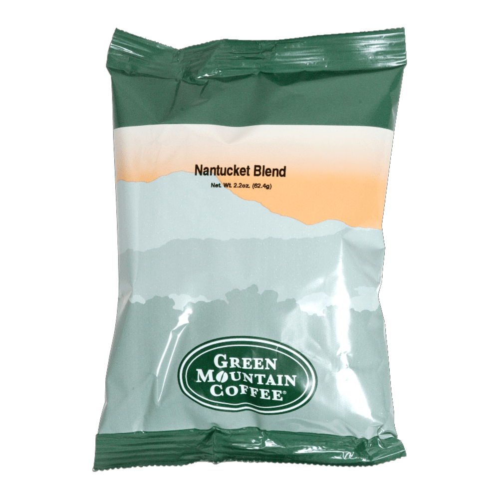 Green Mountain Coffee Ground Coffee, Nantucket Blend, Carton Of 50 Bags