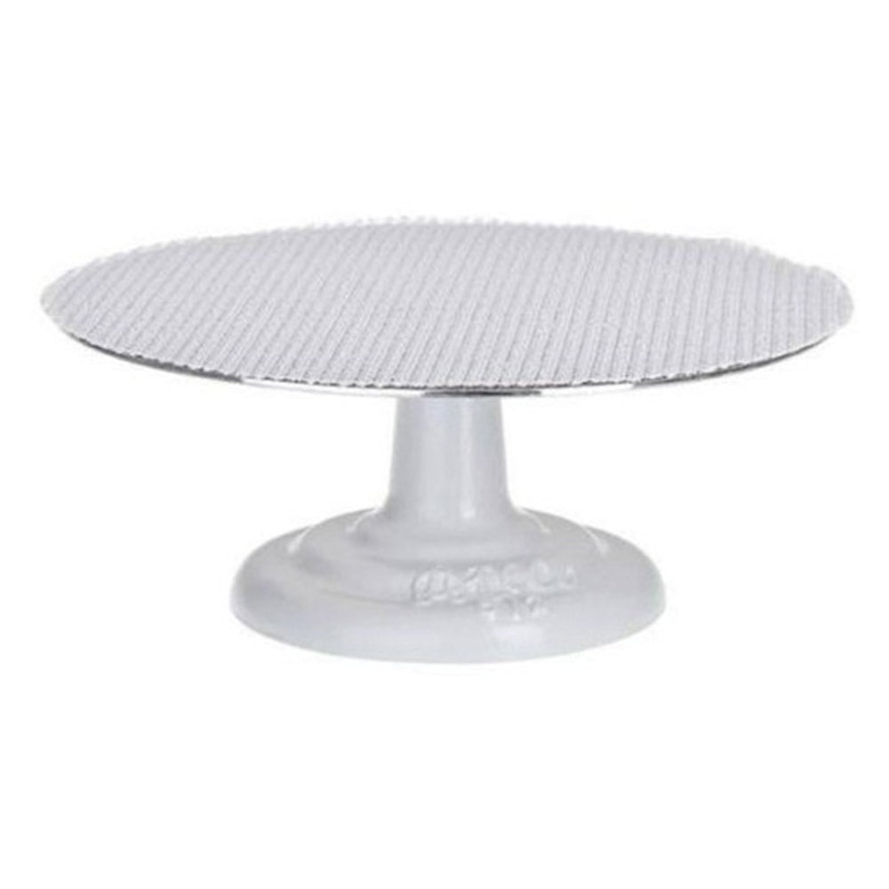 Ateco Revolving Cake Stand, White