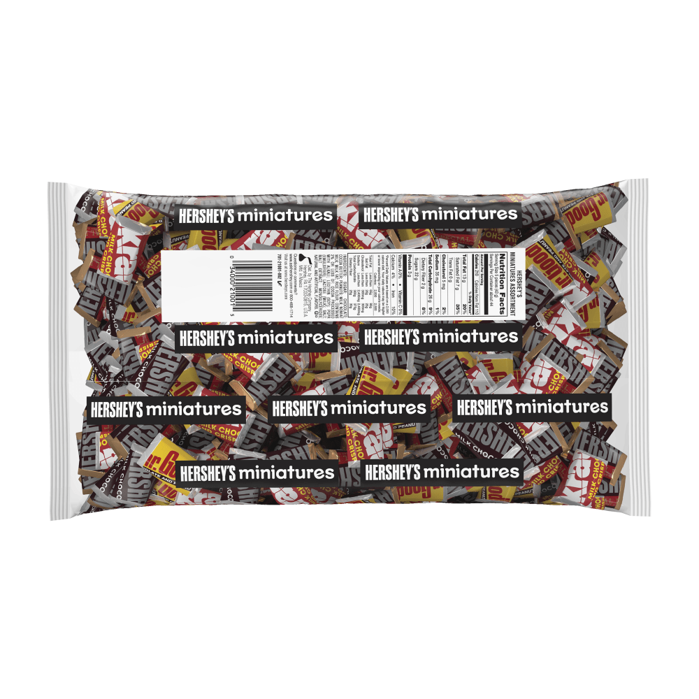 Hersheys Miniatures Assortment, 66.7-Oz Bag