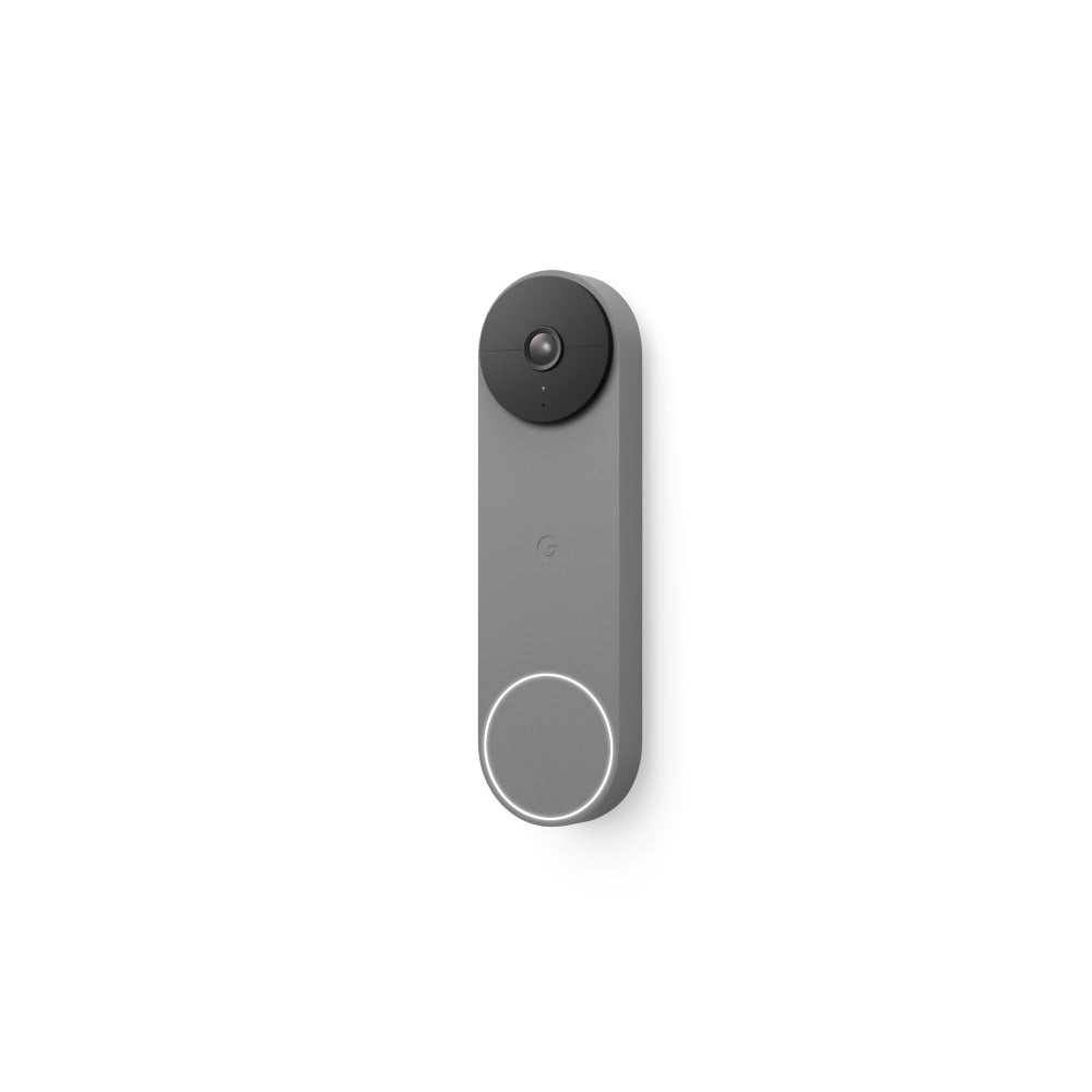 Google Nest Battery-Powered Doorbell Camera, Ash