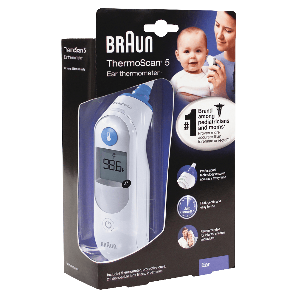 Braun Honeywell ThermoScan 5 Ear Thermometer