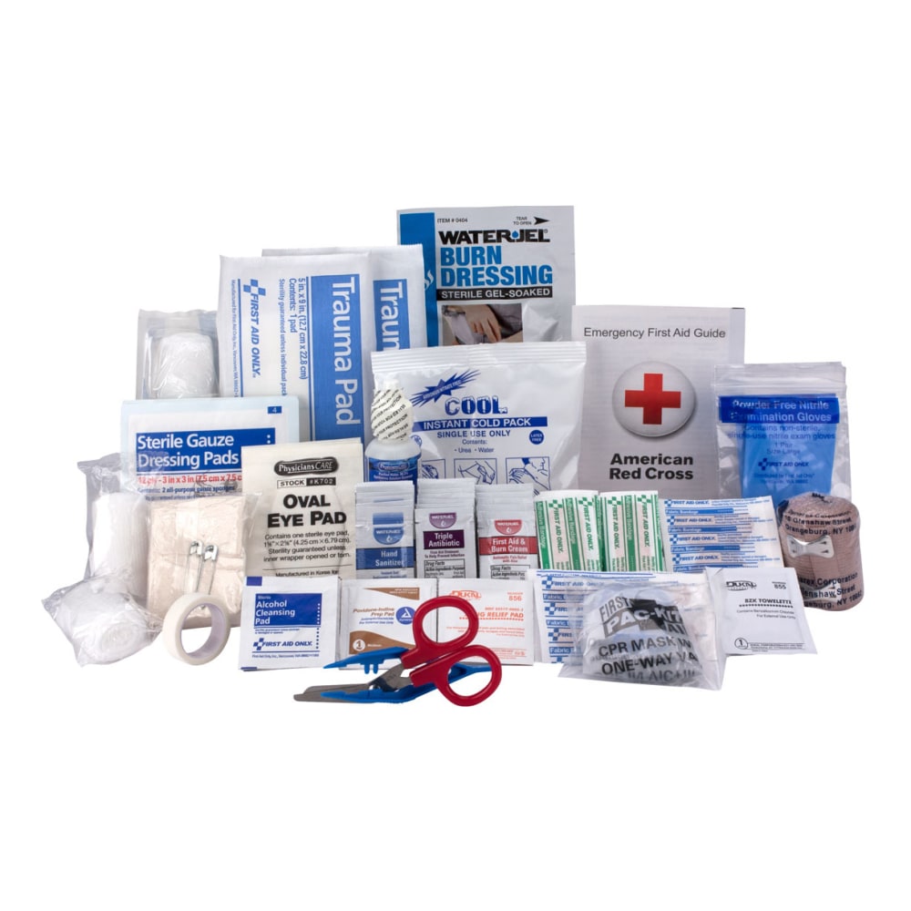 First Aid Only 90639/90564/90565 50-Person First Aid Kit Refill, 183 Pieces