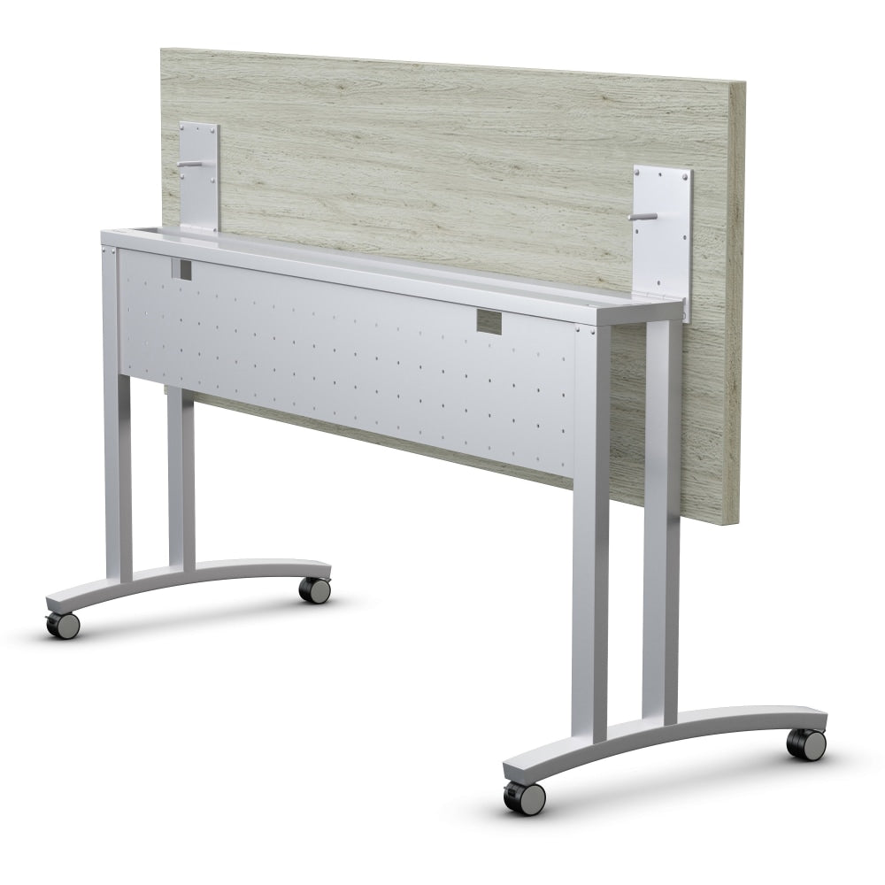 Special-T Structure Series Steel Beam - 72in - Material: Steel - Finish: Metallic Silver - Heavy Duty, Modesty Panel, Handle