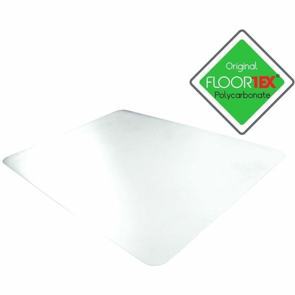 Desktex Polycarbonate Desk Pad 17in x 22in - Clear Rectangular Polycarbonate Desk Pad - 22in L x 17in W x 0.03in D