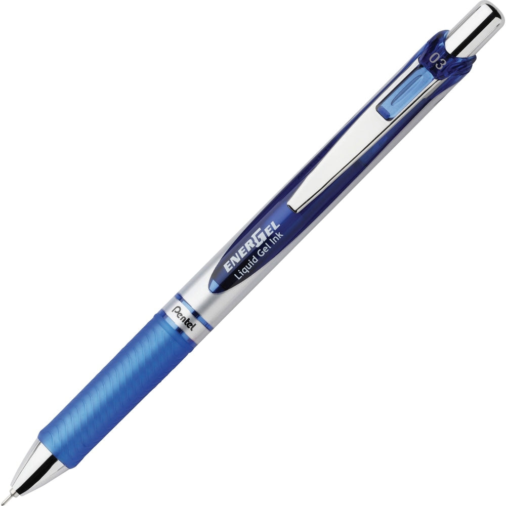 EnerGel Deluxe RTX Retractable Pen, 0.3 mm, Blue Ink