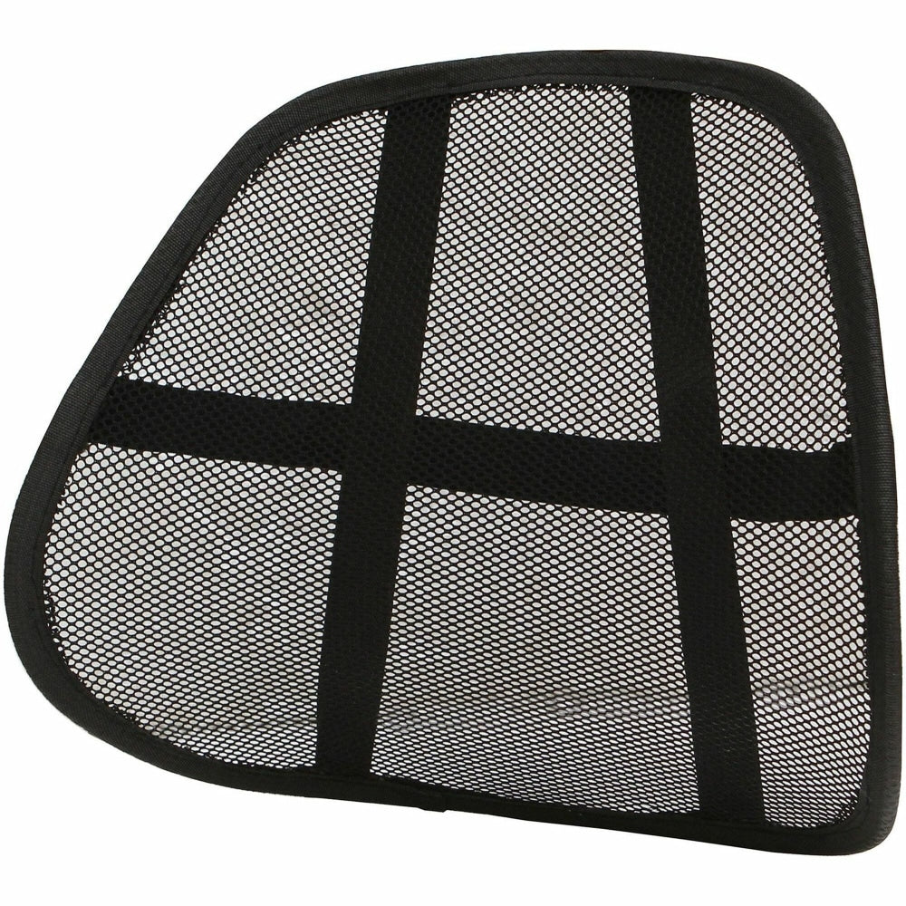 Lorell Ergo Lumbar Back Support, Mesh, Black