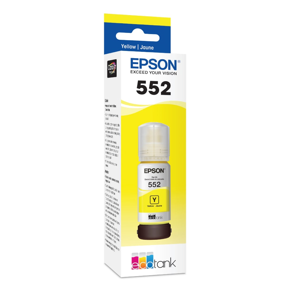 Epson 552 Claria ET Premium Yellow High-Yield Ink Bottle, T552420-S