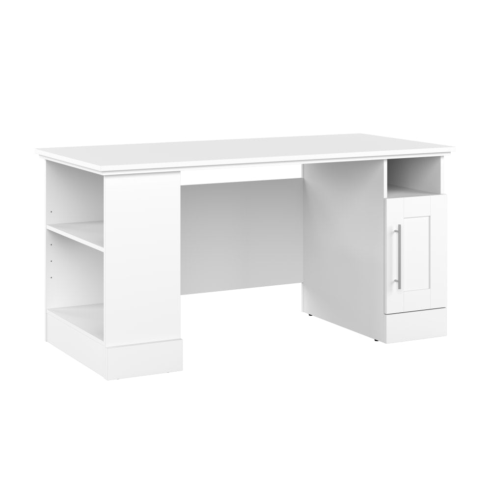 Bestar Pur 60inW Computer Desk, White