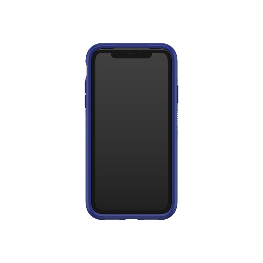 OtterBox Symmetry Series - Back cover for cell phone - polycarbonate, synthetic rubber - sapphire secret blue - for Apple iPhone 11