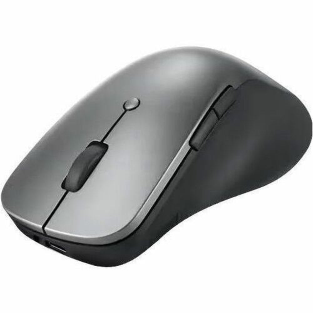 Lenovo Professional - Mouse - ergonomic - blue optical - 6 buttons - wireless - Bluetooth 5.1 - storm gray