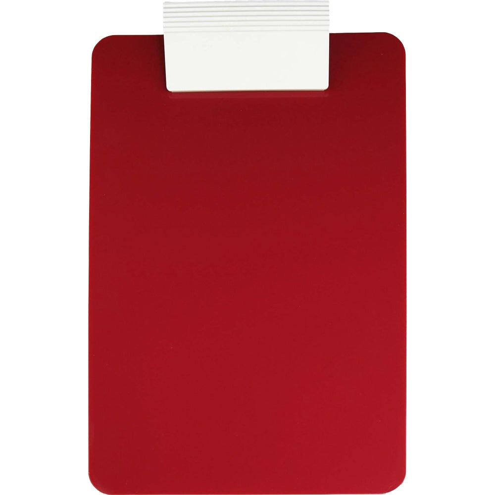 Saunders Antimicrobial Clipboard - 8 1/2in x 11in - Red, Blue - 1 Each