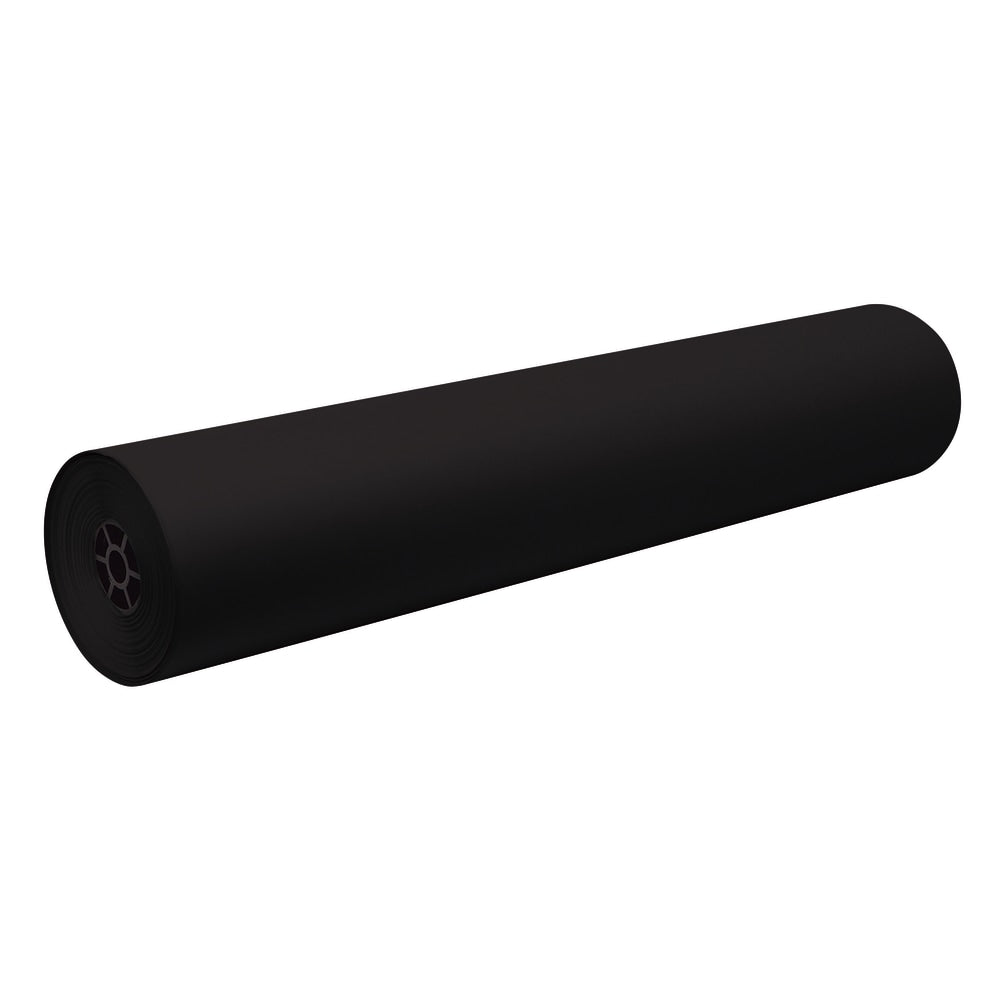 Pacon Decorol Flame-Retardant Paper Roll, 36in x 1000ft, Black