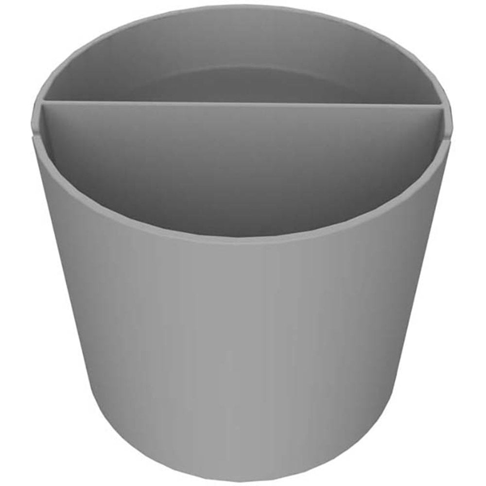 Deflecto Standing Desk Cup Holder Organizer, Gray