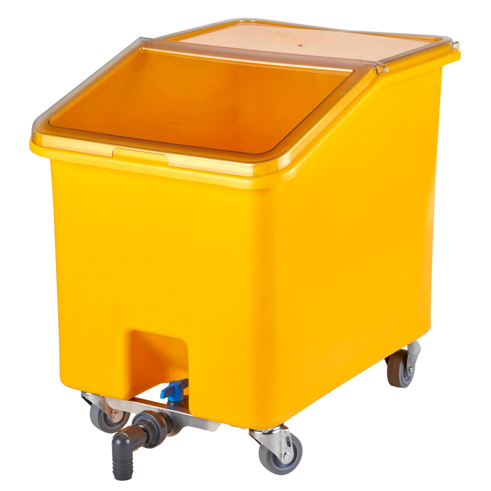 Cambro Soak And Brine Tank, 37 Gallons, Yellow