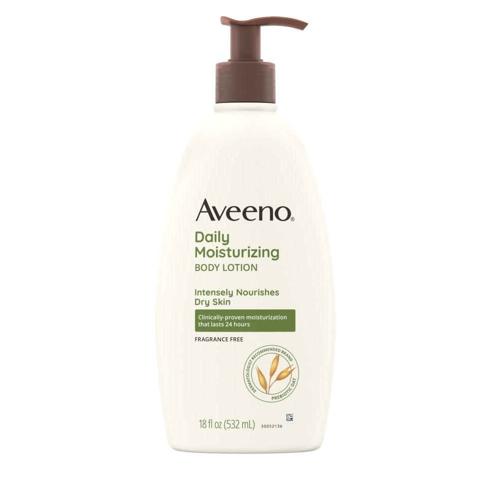 Aveeno Daily Moisturizing Lotion, Unscented, 18 fl. oz