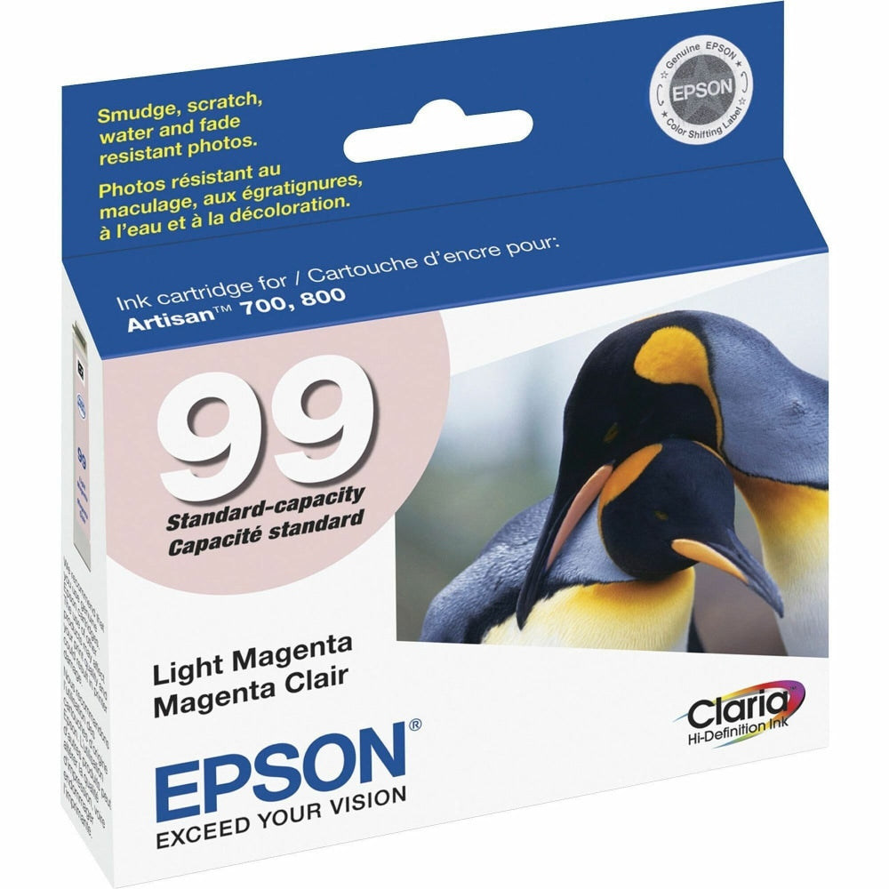 Epson 99 Claria Light Magenta Ink Cartridge, T099620-S