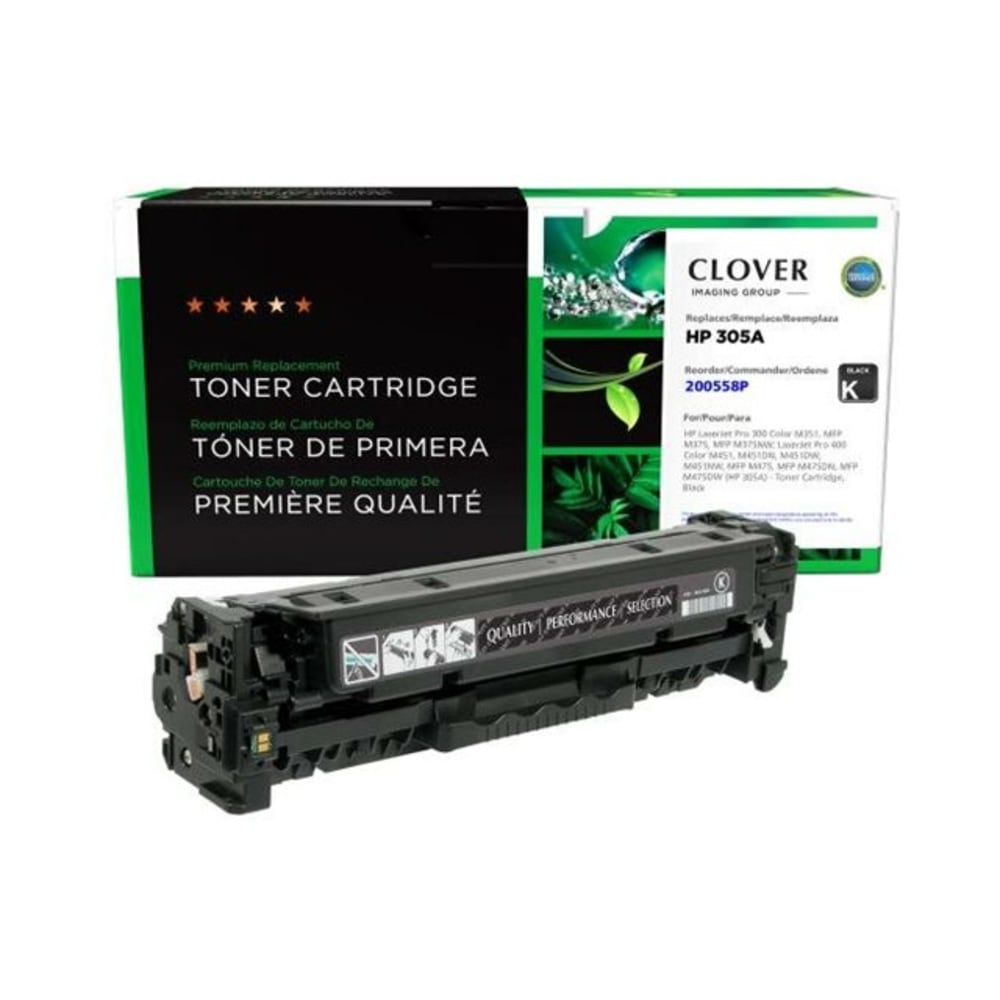 Clover Imaging Group Premium Replacement - Black - compatible - toner cartridge - for LaserJet Pro 300 color M351a, 300 color MFP M375nw, 400 color M451, 400 color MFP M475