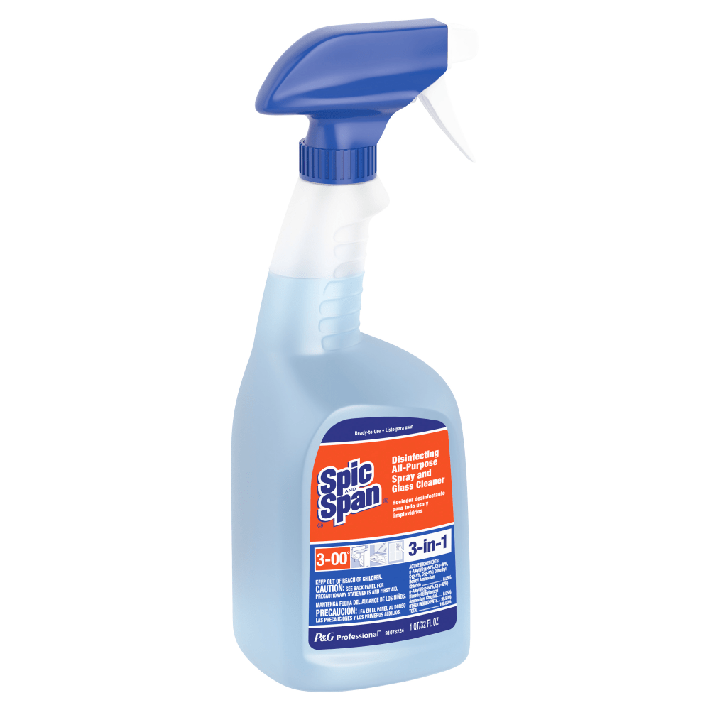 Spic And Span Disinfecting All-Purpose Cleaner Spray & Glass Cleaner, 32 Oz