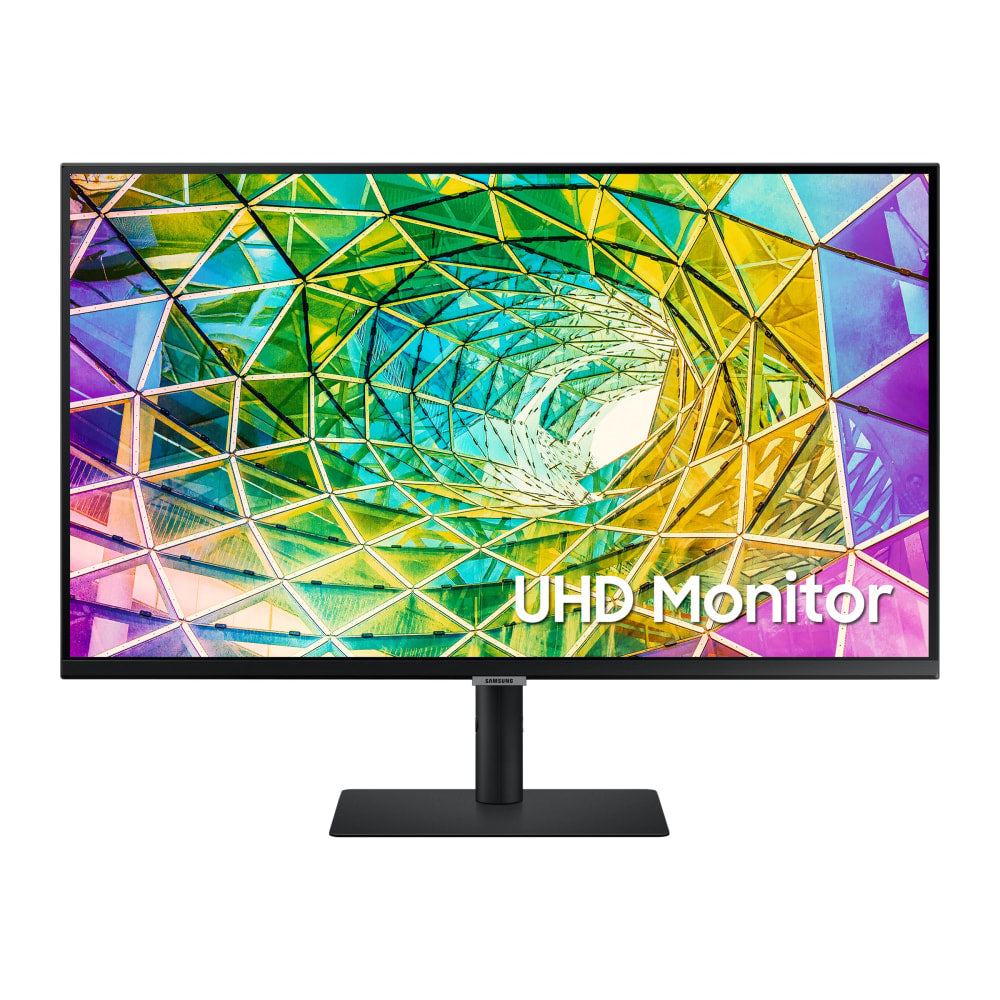 Samsung S32A804NMN - LED monitor - 32in - 3840 x 2160 4K @ 60 Hz - VA - 300 cd/m2 - 2500:1 - HDR10 - 5 ms - HDMI, DisplayPort - black