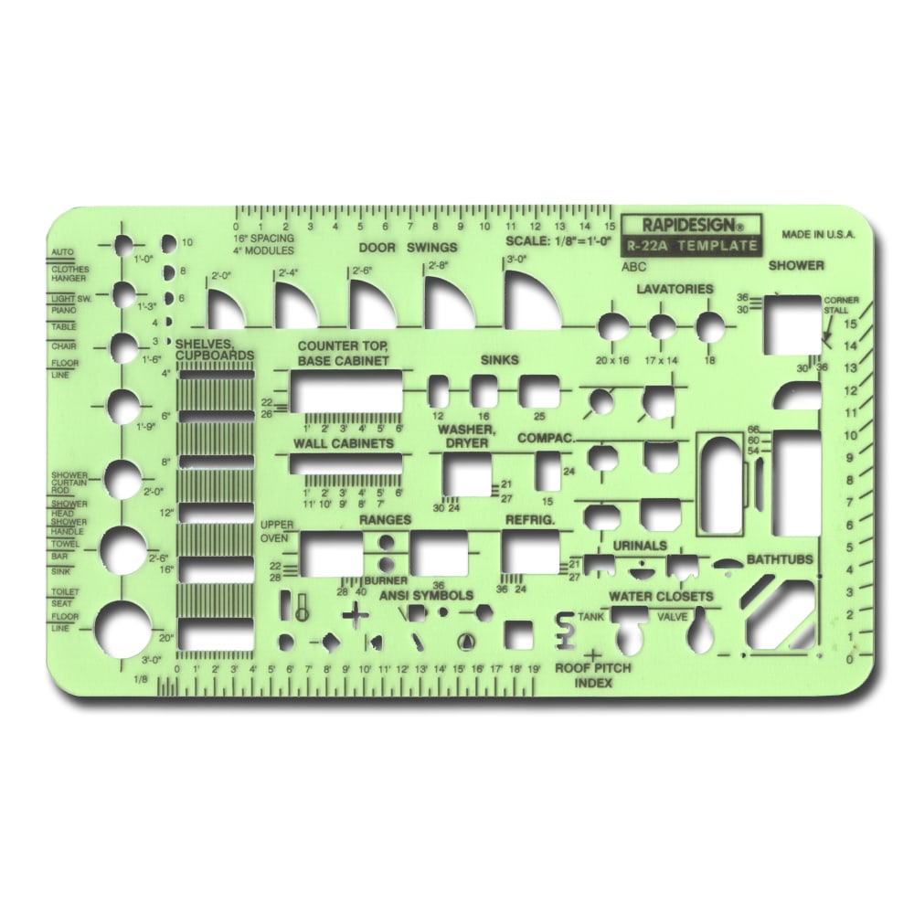 Rapidesign Architectural And Contractors Template, ABC Architectural, 1/8in