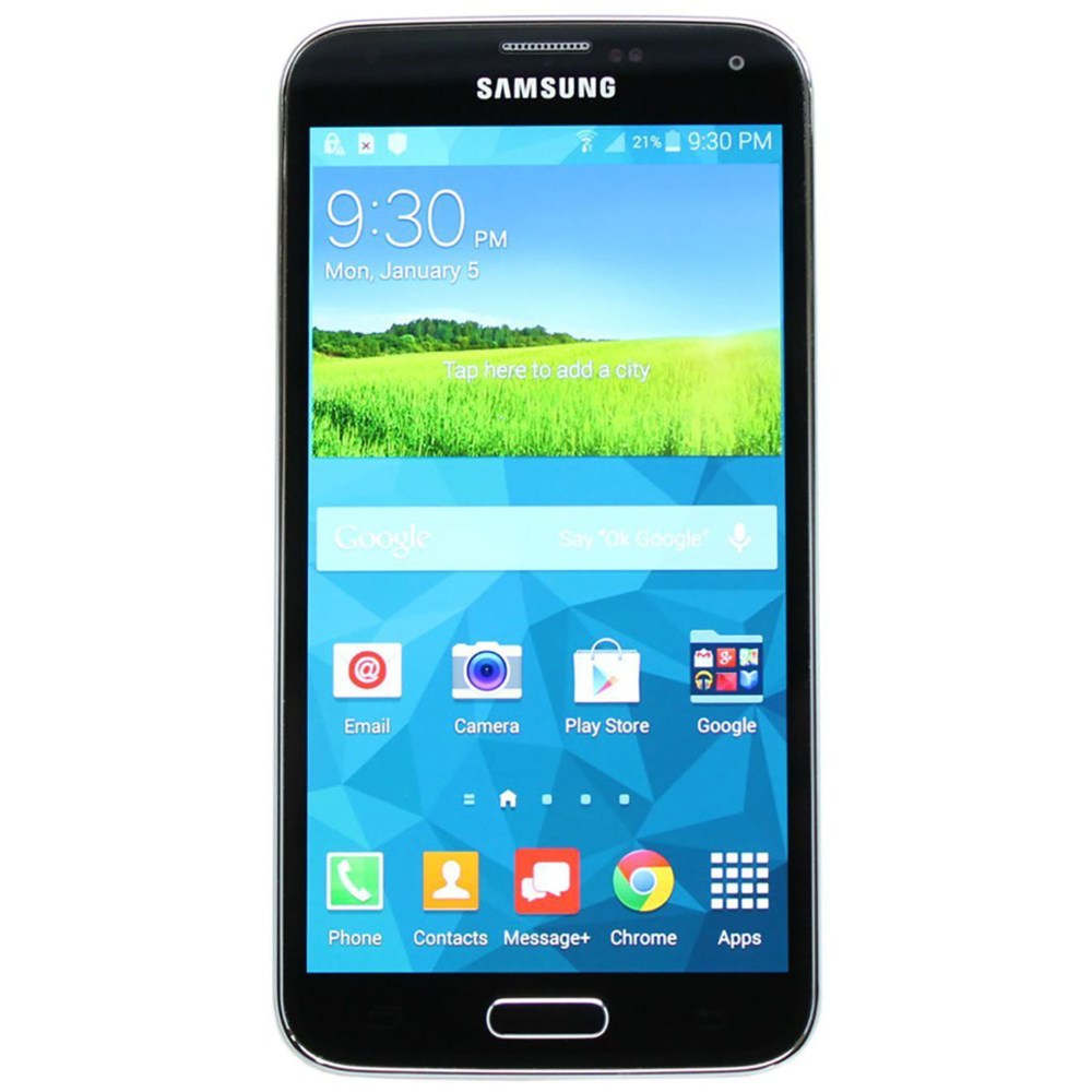 Samsung Refurbished Galaxy S5 G900V Cell Phone For Verizon Wireless/Unlocked, Black, PSC100009