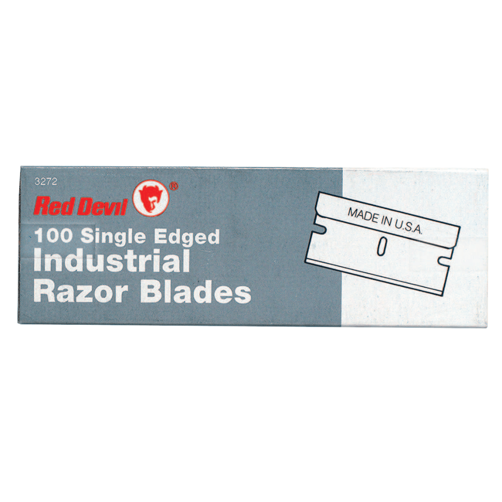 Red Devil Single-Edge Razor Blades, Pack Of 100