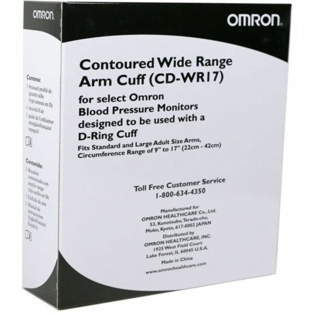 Omron Wide Range D-Ring Cuff 9in to 17in - Advanced Accuracy Series