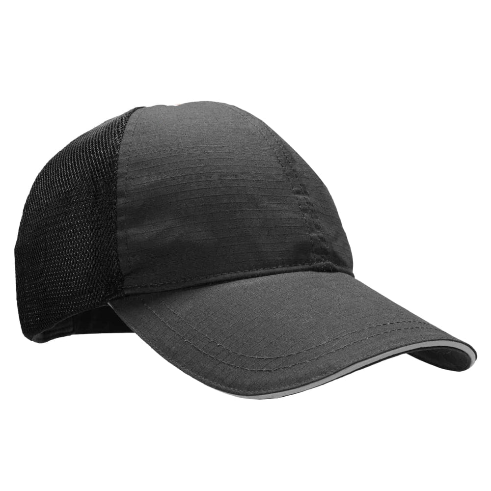 Ergodyne Skullerz 8946 Standard Baseball Cap With Bump Cap Insert, Black