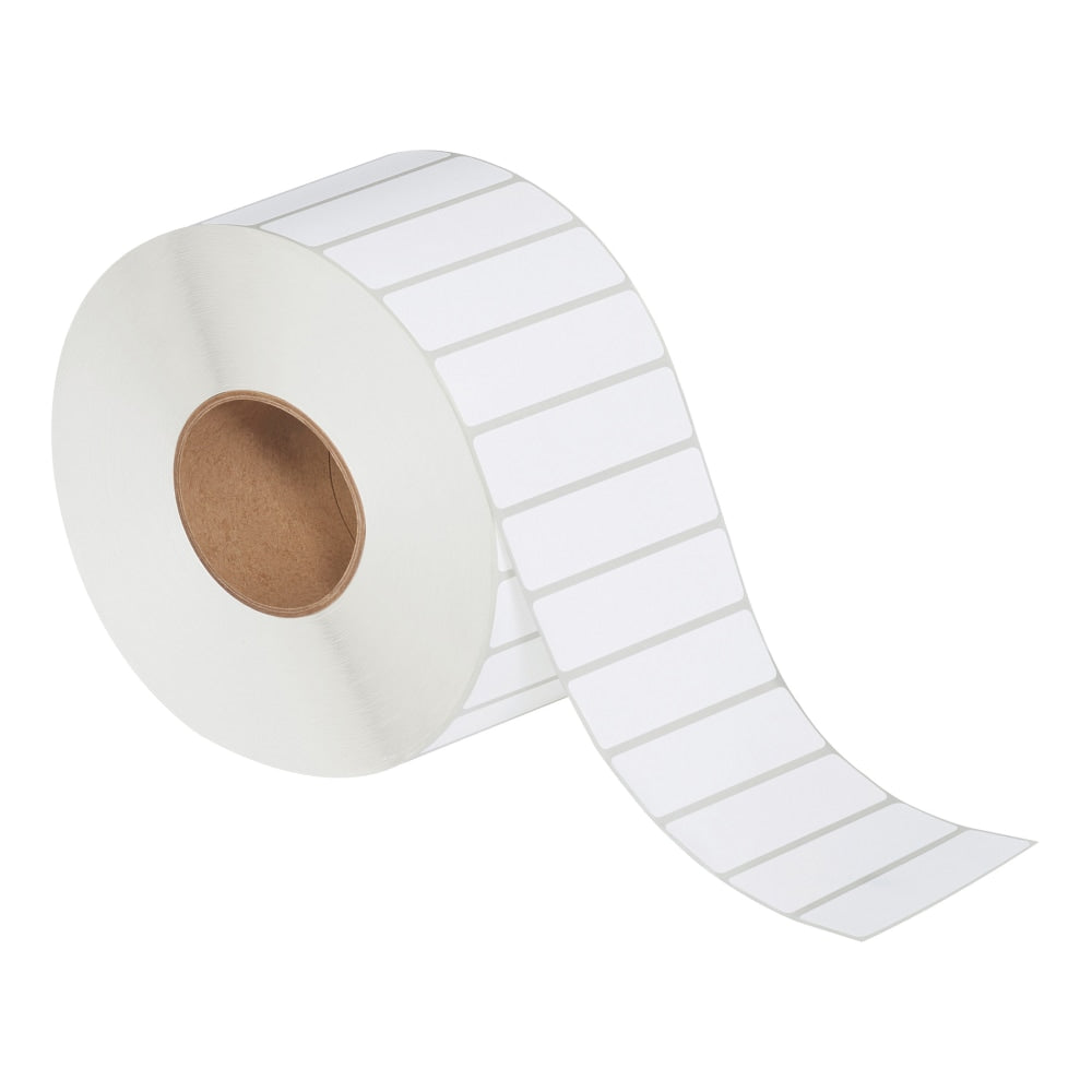 Partners Brand Direct Thermal Labels, THL151, Rectangle, 4in x 1in, White, Pack Of 4 Rolls