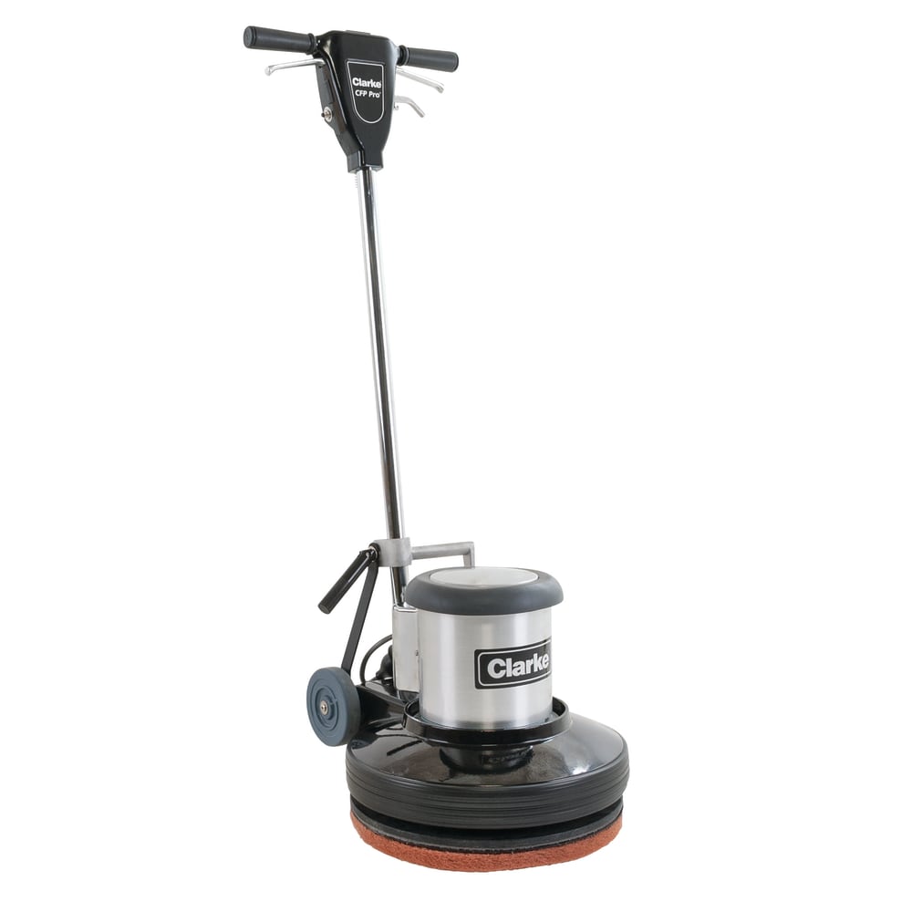 Clarke Floor Polisher, 1 1/2 HP, 17in