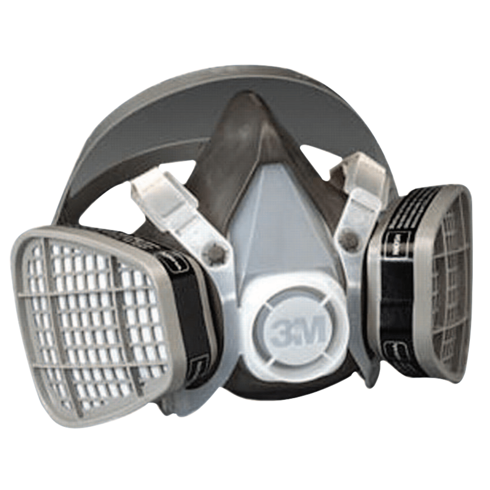 3M 5000 Series Organic Vapors Half-Facepiece Respirator, Large