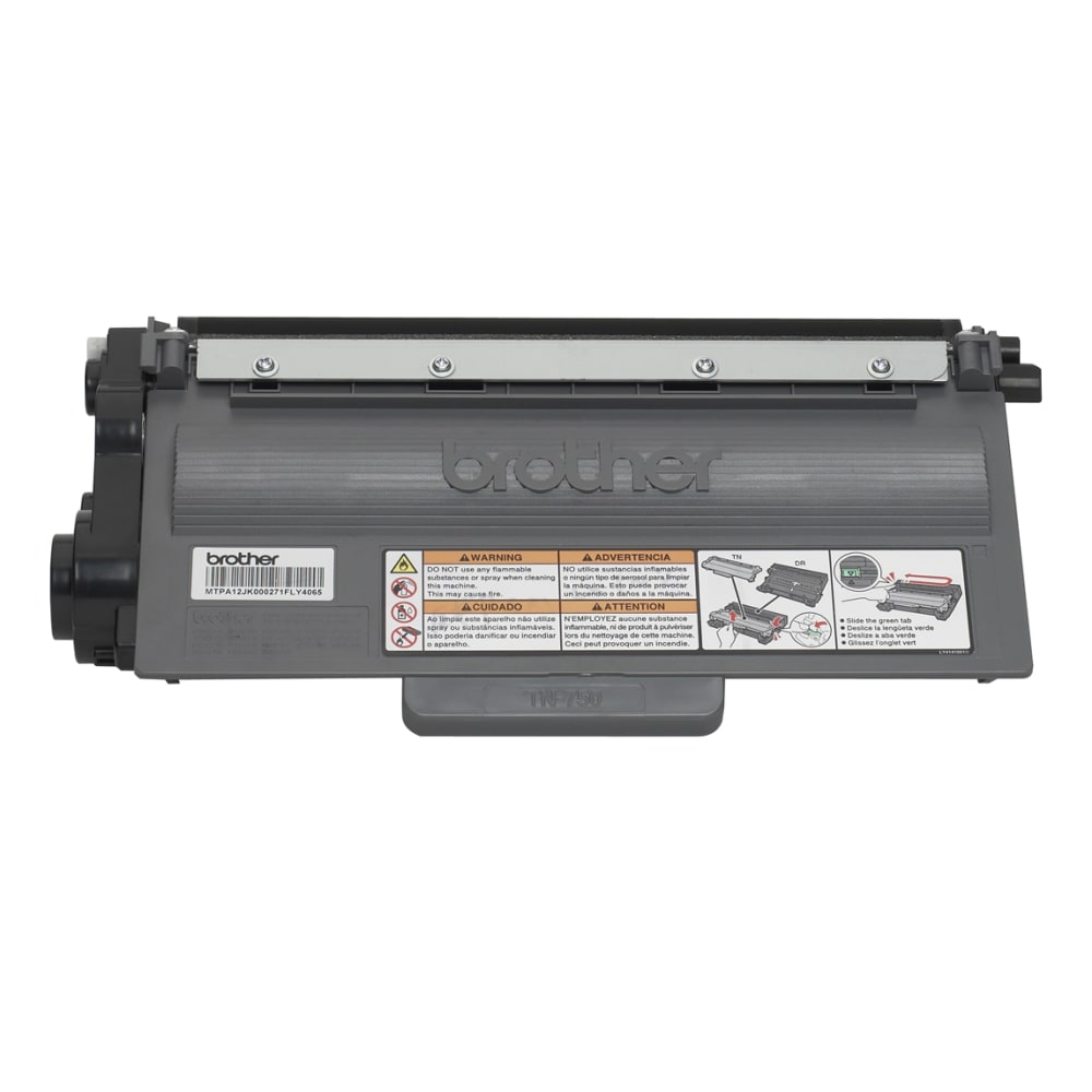 Brother TN-750 Black High Yield Toner Cartridge, TN-750BK