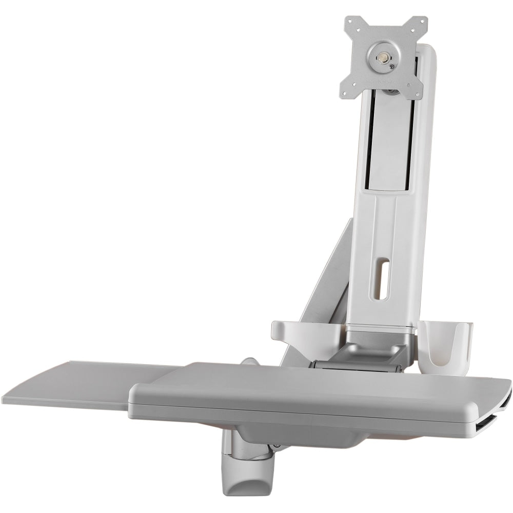 Amer AMR1AWS - Mounting kit (wall mount, spring arm, keyboard tray, monitor arm) - for LCD display / PC equipment - plastic, steel, aluminum alloy - screen size: 24in