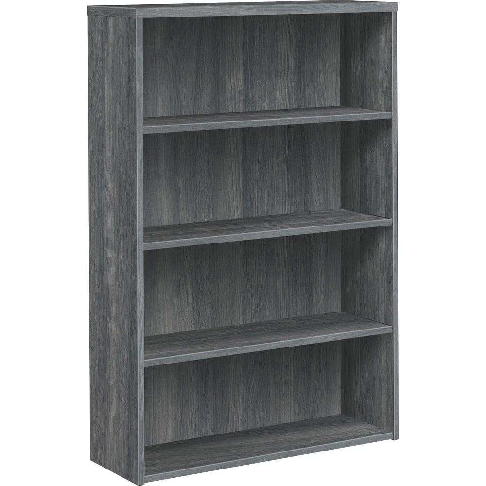 HON 10500 58inH 4-Shelf Bookcase, Sterling Ash