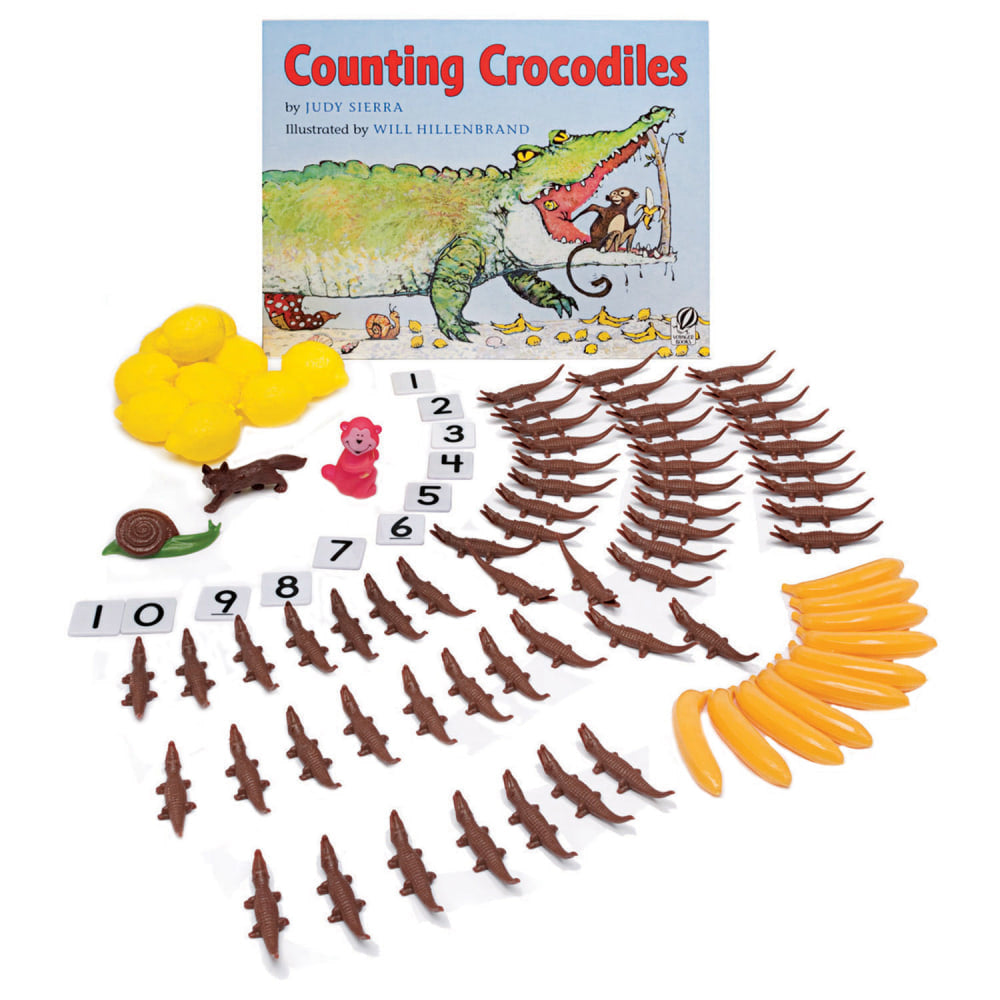 Primary Concepts 3D Storybooks, Counting Crocodiles, Set Of 2 Books