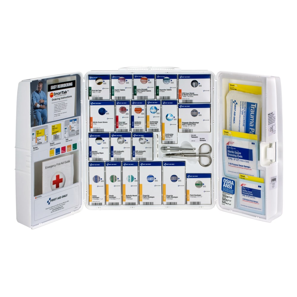 First Aid Only 245-Piece SmartCompliance First Aid Kit, White