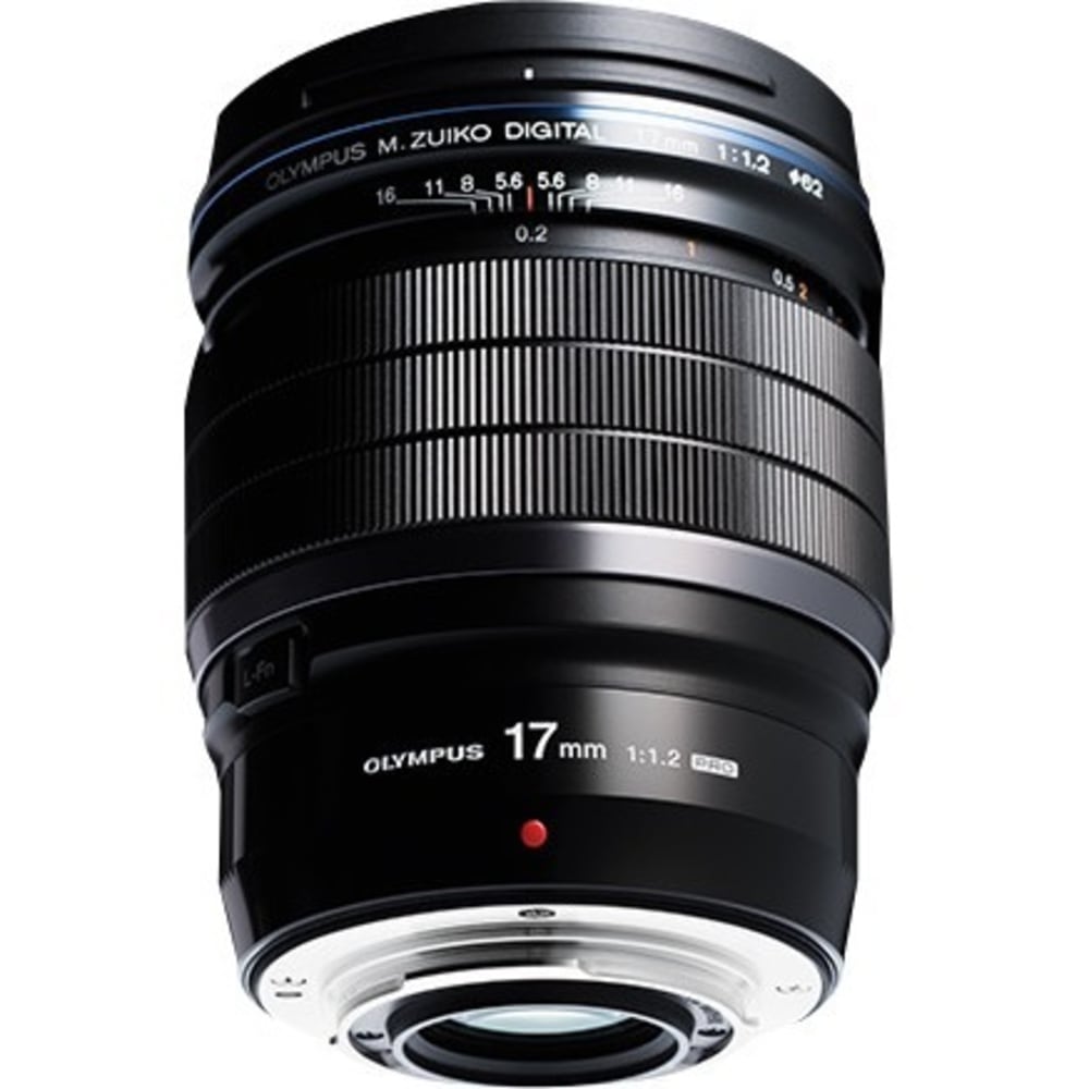 Olympus M.ZUIKO DIGITAL - 17 mmf/1.2 - Fixed Lens for Micro Four Thirds - Designed for Digital Camera - 62 mm Attachment - 0.15x Magnification - 3.4in Length - 2.7in Diameter