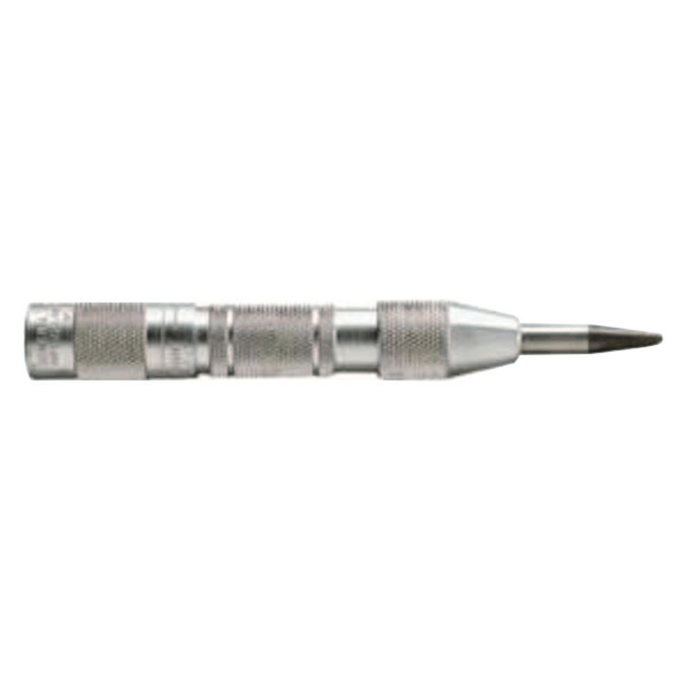 Ball Bearing Automatic Center Punches, 5 in, 1-1/4 in tip, Aluminum