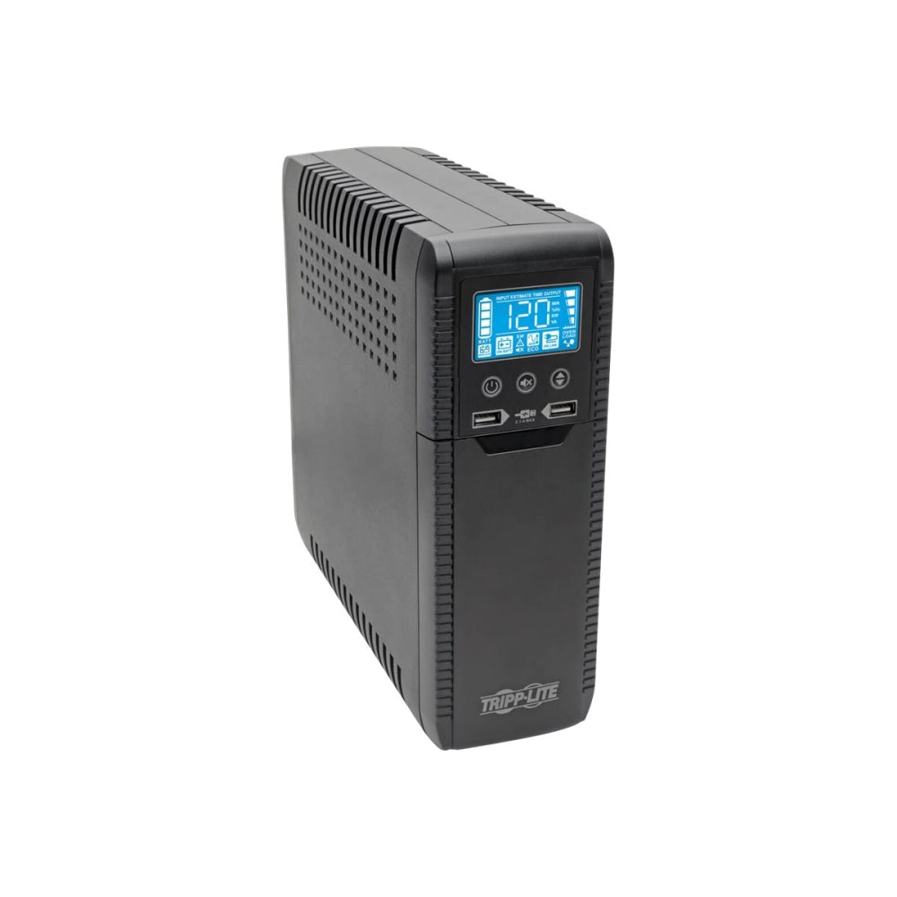 Tripp Lite 1000VA UPS Eco Green Battery Back Up AVR 120V USB Line Interactive - UPS - AC 120 V - 600 Watt - 1000 VA - 1-phase - USB - output connectors: 8