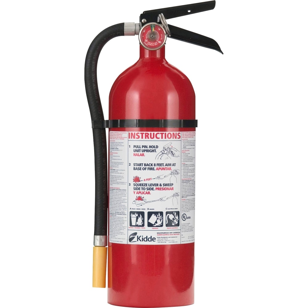 Kidde Pro Line Dry Chemical Fire Extinguisher, 3A-40B:C