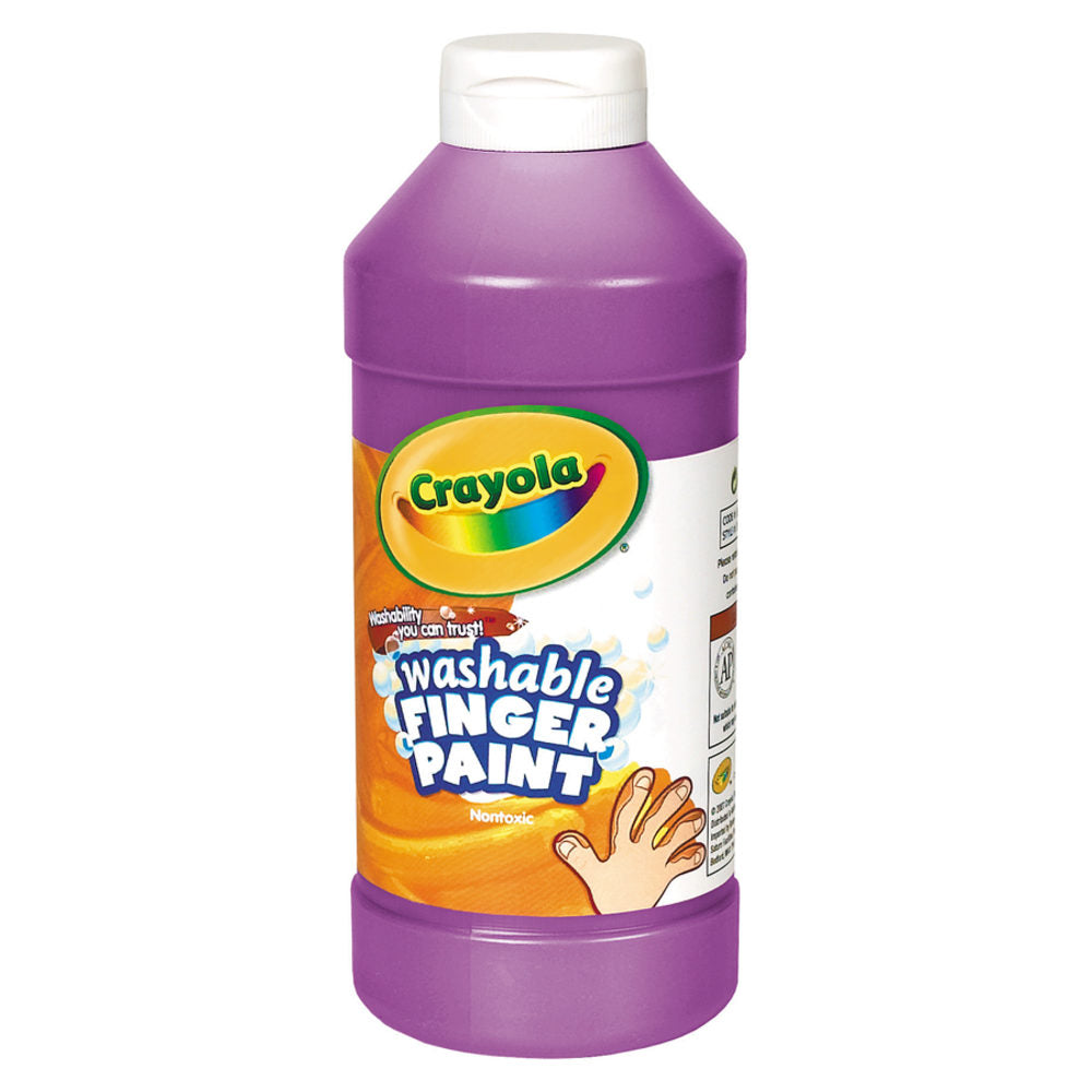 Crayola Washable Finger Paint, 16 Oz., Violet